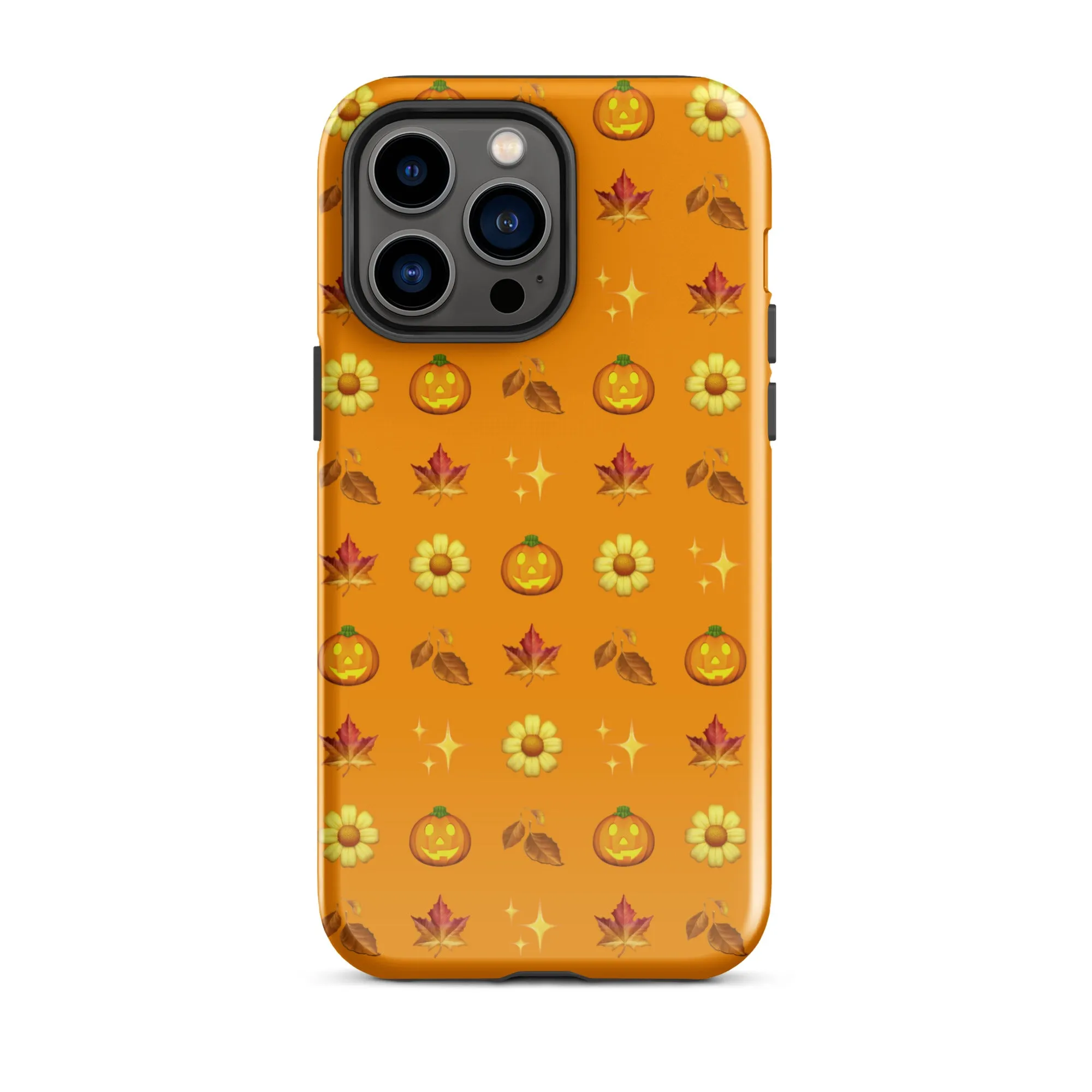 Autumn fall pattern iPhone case